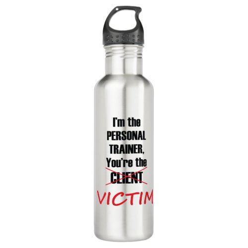 Funny Gym Fitness Training Water Bottle