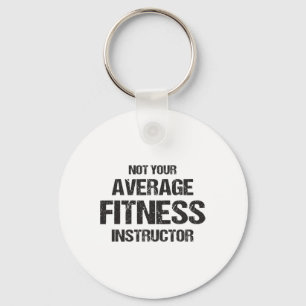 Funny Gym Instructor Workout Fitness Gift Bodybuil Keychain