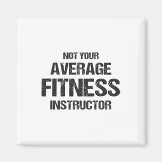 Funny Gym Instructor Workout Fitness Gift Bodybuil Magnet