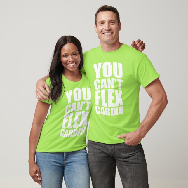 Funny Gym Joke - Flex Cardio T-Shirt (Unisex)