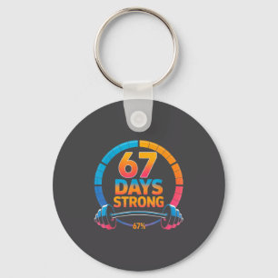 Funny Gym Meme 67  Keychain