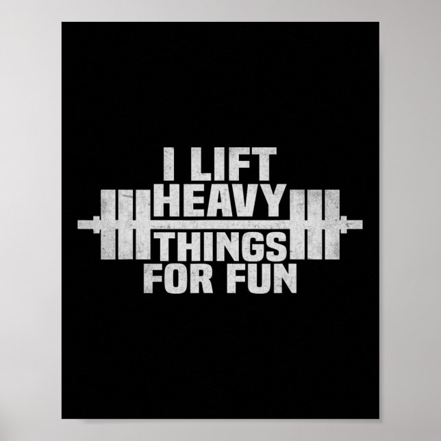 Funny Gym Pun Weightlifting Muscle Crew Workout We Poster (Front)