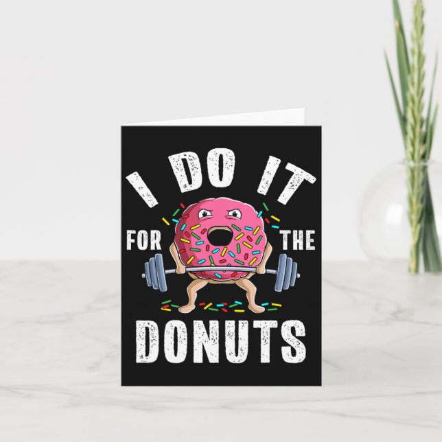 Funny Gym Weightlifting Bodybuilding Deadlift Work Card (Front)