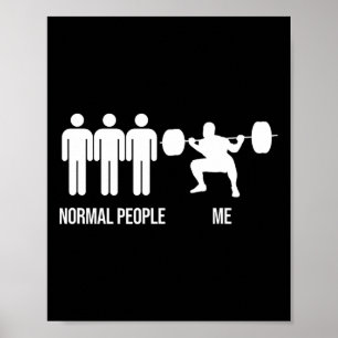 Funny Gym Workout Fitness Bodybuilding Sports Weig Poster