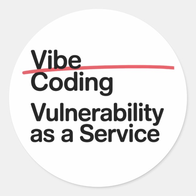 funny hacker cyber technology classic round sticker (Front)