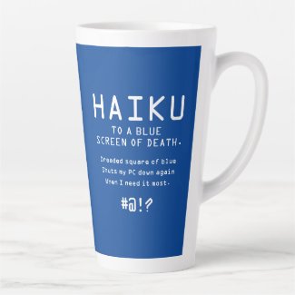Funny Haiku to the Blue Screen of Death