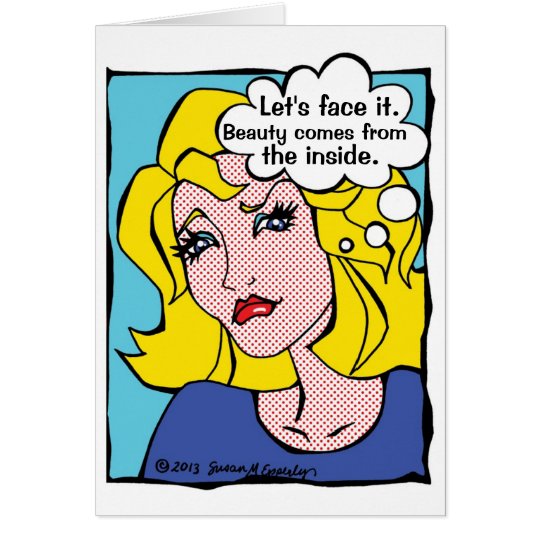 Funny Hair Salon Comic Book Woman Zazzle Com