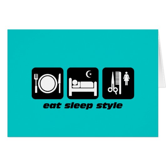 Funny hair stylist (Front Horizontal)