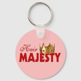 Funny Hairstylist Keychain