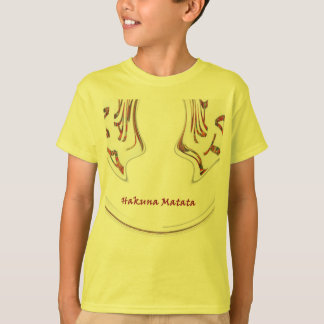Funny Hakuna Matata Gifts Kids T-Shirt funny Face