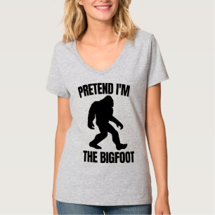 Funny Halloween 2020 - Pretend I'm The Bigfoot T-Shirt