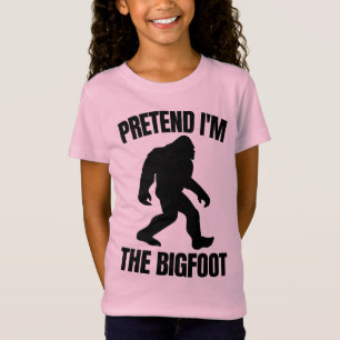 Funny Halloween 2020 - Pretend I'm The Bigfoot T-Shirt