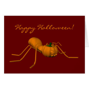 Funny Halloween Ant Cards