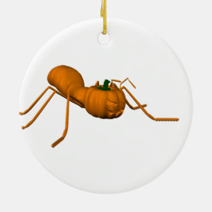 Funny Halloween Ant Ceramic Ornament