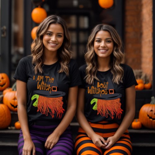 Funny Halloween best witches witch please T_Shirt