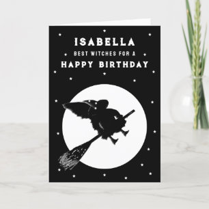 Funny Halloween Birthday Card