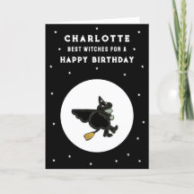 Funny Halloween Birthday Card