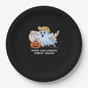 Funny Halloween Boo, Pumpkin Trumpkin, Make Hallow Paper Plates