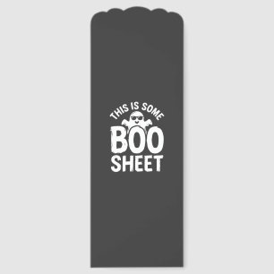 Funny Halloween Boo Sheet Ghost Design_1 Bookmarks