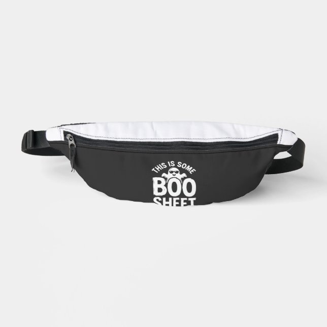 Funny Halloween Boo Sheet Ghost Design_1 Fanny Pack (Front)