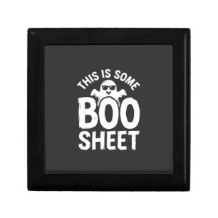 Funny Halloween Boo Sheet Ghost Design_1 Gift Box
