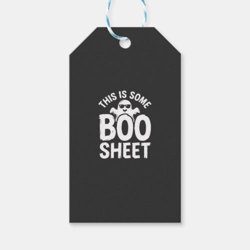 Funny Halloween Boo Sheet Ghost Design_1 Gift Tags