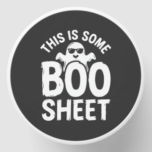 Funny Halloween Boo Sheet Ghost Design_1 Mini Candle Favors