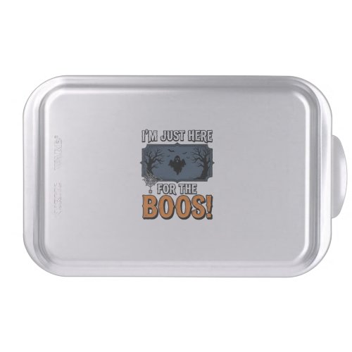 Funny Halloween Boos Vintage Ghost Shirt Design_1 Cake Pan