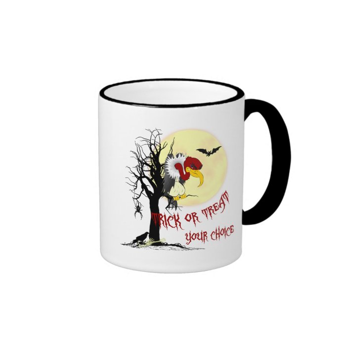 Funny Halloween Buzzard Mug