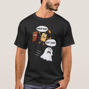 Funny Halloween Camping Smores S mores Marshmallow T-Shirt