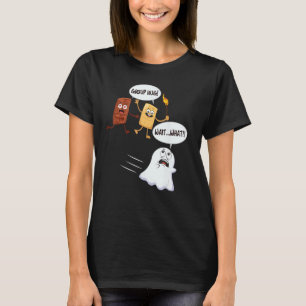 Funny Halloween Camping Smores S'mores Marshmallow T-Shirt