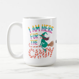 Funny Halloween Candy Lover Witch Cute  Coffee Mug