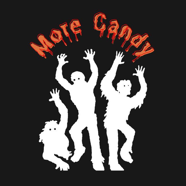 Funny Halloween Candy Zombies Tote Bag (Creator Uploaded)