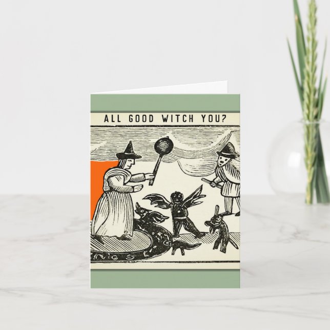 Funny Halloween Card (Front)