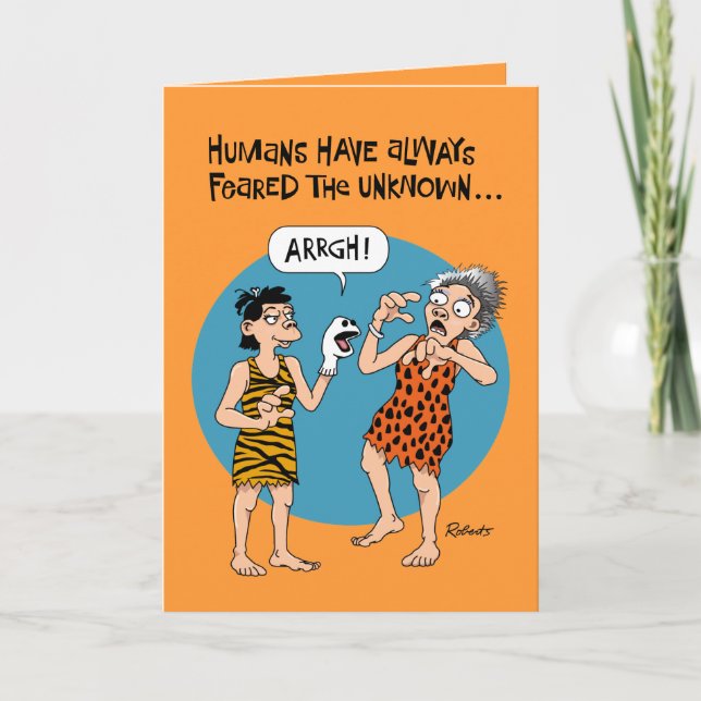 Funny Halloween Card (Front)