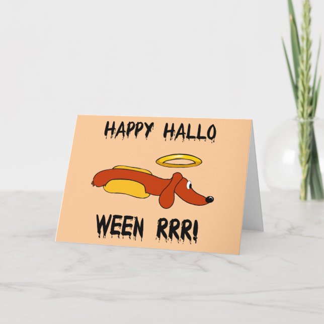 Funny Halloween Card (Front)