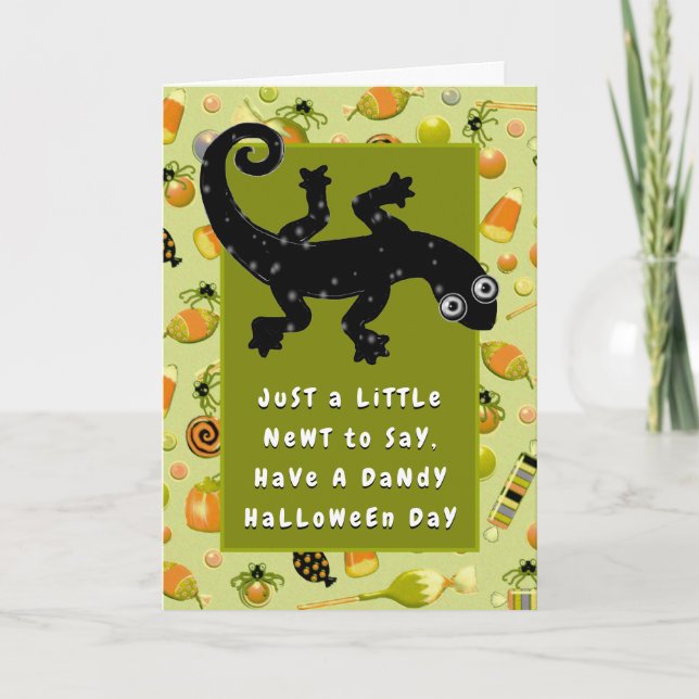 Funny Halloween Card (Front)