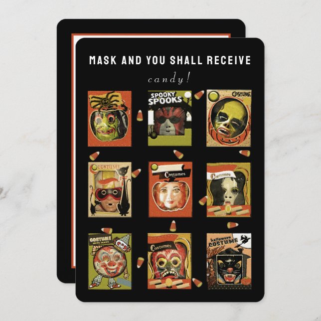 Funny Halloween Cards (Front/Back)