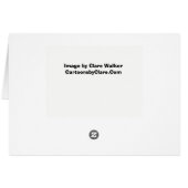 Funny Halloween Cartoon Greeting Card: Potions... Cards (Back Horizontal)