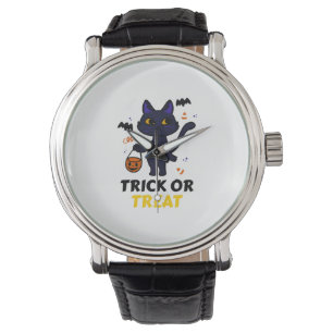 funny halloween cat costume halloween gift watch
