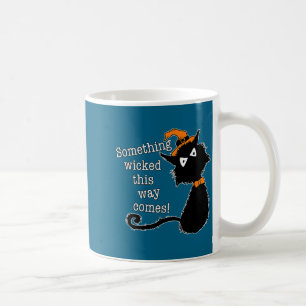 Funny Halloween Cat - Shakespeare Macbeth Quote  Coffee Mug