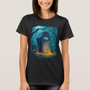 Funny halloween coffin costume for boys and girls T-Shirt