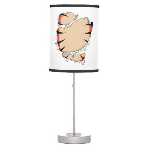 Funny Halloween Cool Funny Halloween For Tiger Table Lamp
