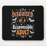 Funny Halloween Costume Disguised As A Responsible Mouse Pad