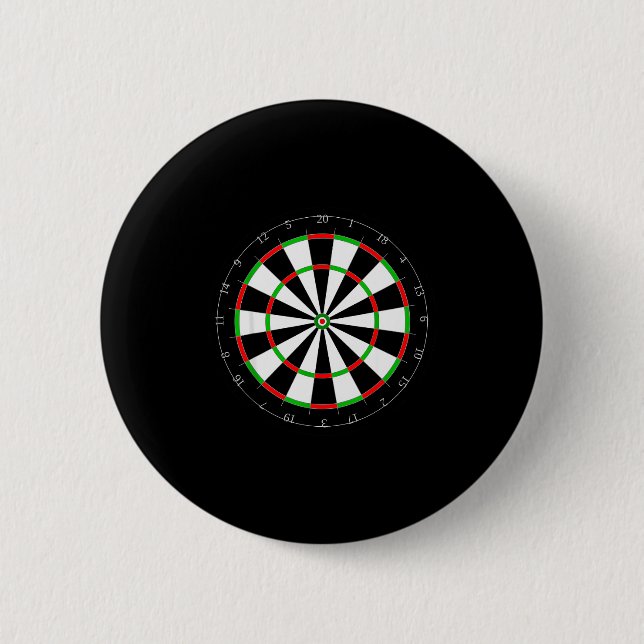 Funny Halloween Costume For Darts Players _ Dart B Button (Front)