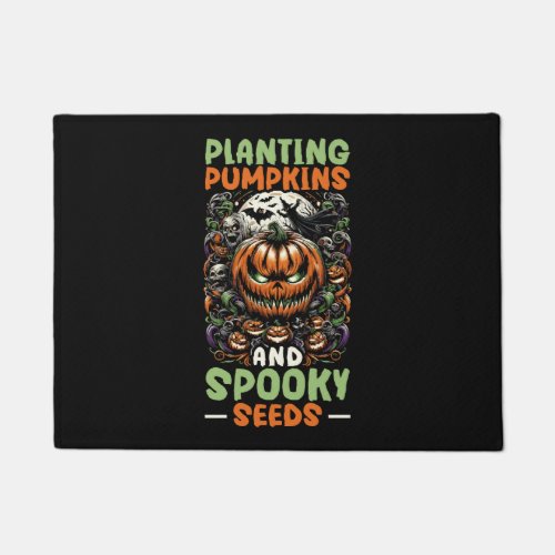 Funny Halloween Costume Gardening Gardener Trick Doormat