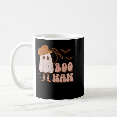 Funny Halloween Costume Ghost Western Spooky Seaso Coffee Mug