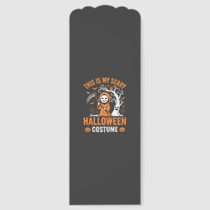 Funny Halloween Costume Grim Reaper Graveyard Desi Bookmarks
