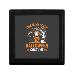 Funny Halloween Costume Grim Reaper Graveyard Desi Gift Box