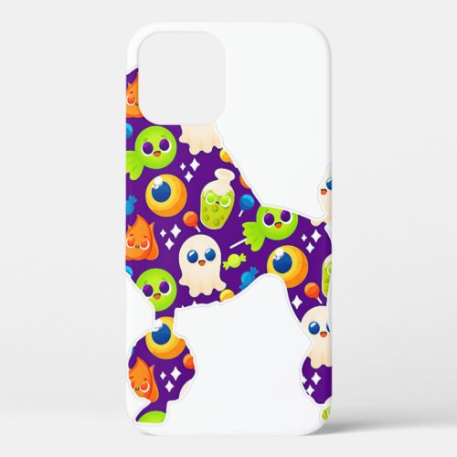 Funny Halloween Costume Poodle Dog Lover Gift iPhone 12 Pro Case